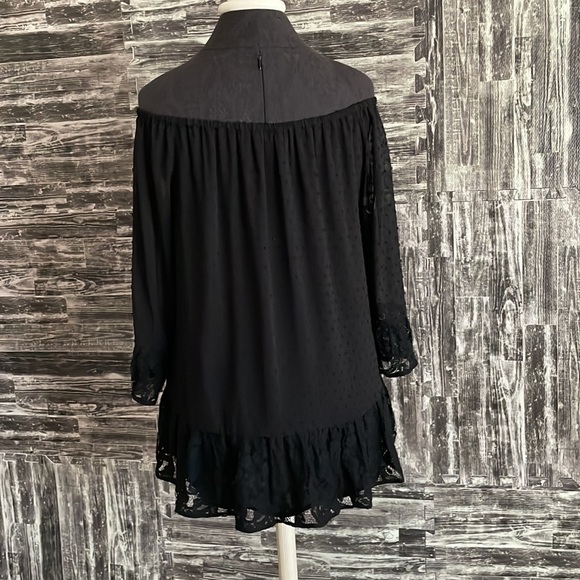 DR2 Nordstrom Black off the shoulder multi way wear Top size Large ECU - Picture 5 of 13